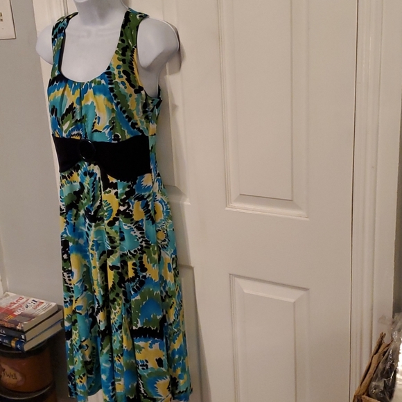 *Perceptions Petite Multicolored Dress - Picture 3 of 9